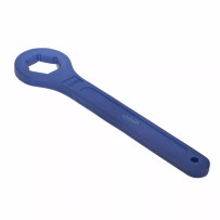 Spanner for Top Cap — Front, Fork cap, Blue
