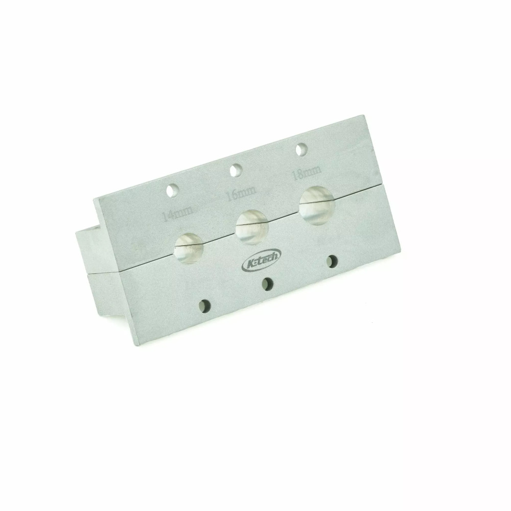 Herramienta de compresión para horquilla delantera — 14 mm, 16 mm, 18 mm, plata