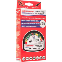 OptiMate TEST Cranking & Alternator — 12V tester