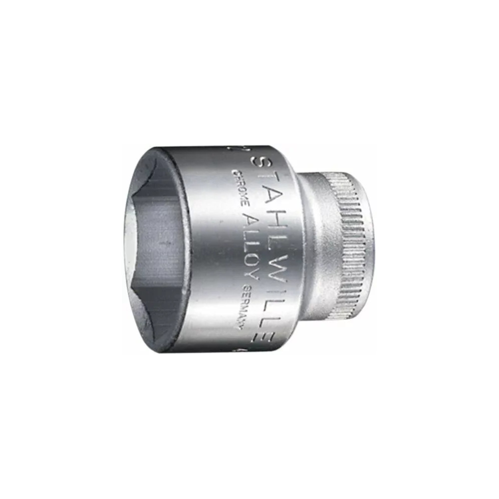 Socket — 3/8" drive, chrome