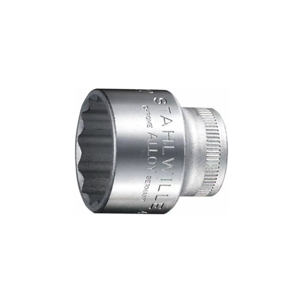 Socket — 3/8" drive, Chrome