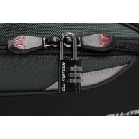 Lock for Motorcycle Luggage — black
