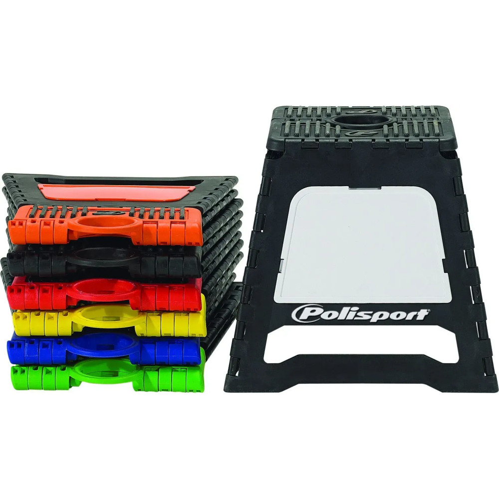 Folding Bike Stand — Open 300×420×450 mm, 181 kg, Red