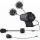 Kit de auriculares/intercomunicador 10S — Negro