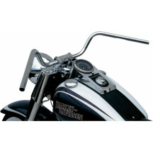 Steel Handlebar 25.4 mm (1") — Mystic bend, Chrome