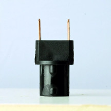 Glass Wedge Bulb Socket — W2.1 x 9.5D