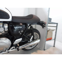 Amortiguadores traseros WME Series — con gas, rebote ajustable y precarga de muelle, negro, par