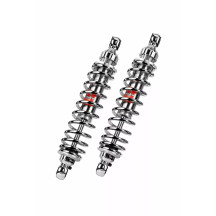 WME Series Rear Shocks — WME03, Rear, Coilover Monotube, Chrome
