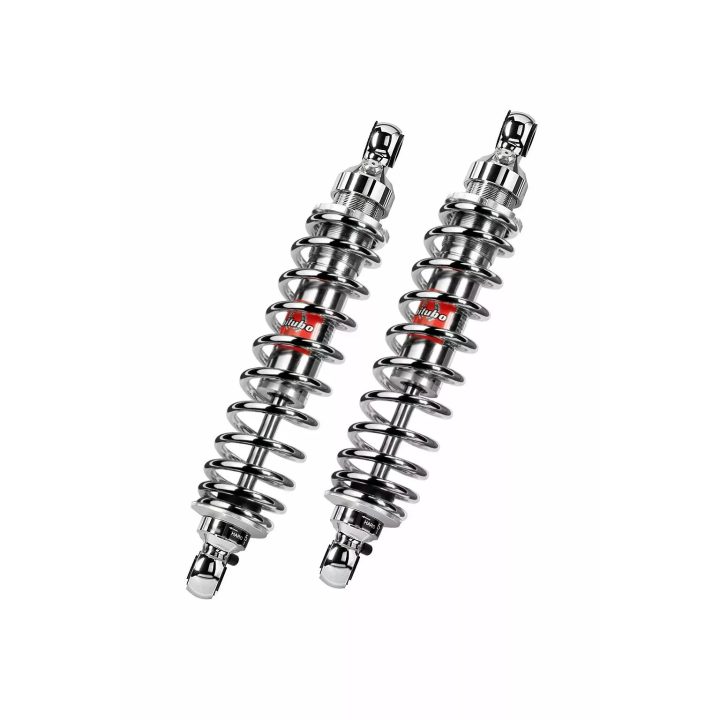 WME Series Rear Shocks — WME03, Chrome, Pair