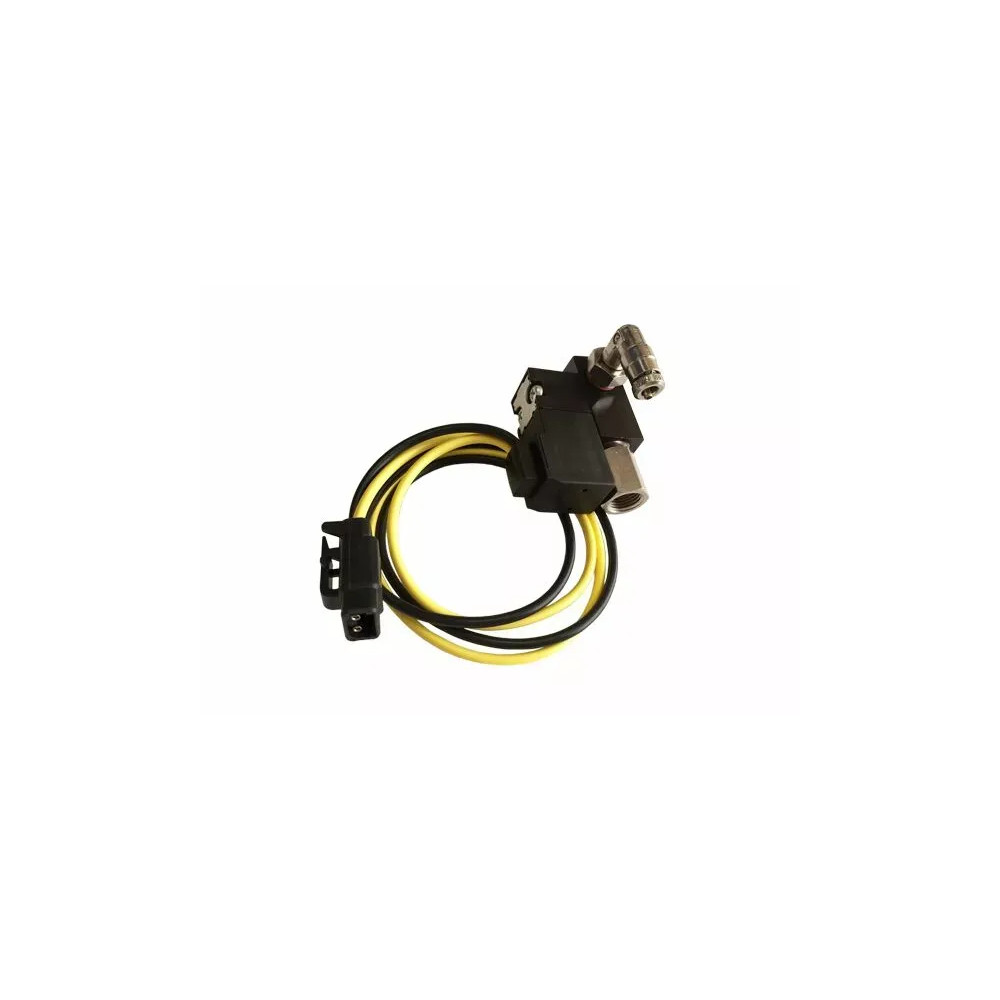 Solenoid with Deutsch Connector — Black