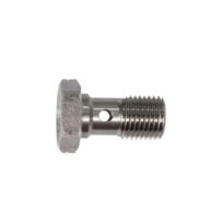 600 Series Metric Banjo Bolt — M8 x 1.25, Silver