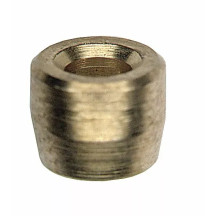 Brake Line Ferrule — Hose size -3, 10-pack, aluminum