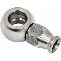 Banjo Fitting — -3, Silver