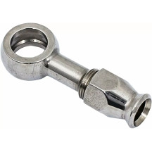 600 Series Banjo Fitting — -2 hose fitting, stainless steel
