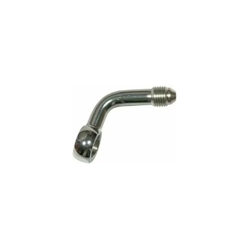 600 Series Banjo Fitting — -2 hose fitting, 20° bend, stainless steel