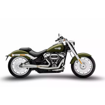 ZARD KIT COMPLETO DE ESCAPE 2:1 H-D SOFTAILS — sistema 2-en-1, pulido
