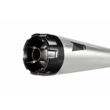 ZARD Kit completo de escape 2:1 para H-D Tourings (Street Glide / Road King / Road Glide) E5 — 2-Into-1, acero inoxidable