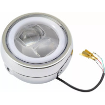 Headlight Capsule — 12V, Halogen, Chrome