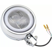 Headlight Capsule — 12V, bracket mount, chrome
