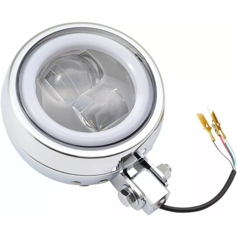Headlight Capsule — 12V, bracket mount, chrome