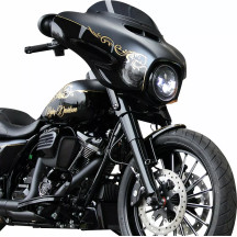 Headlight — 176.5 × 176.5 × 98.3 mm, 10-100 V DC, 20/40 W, Harley-Davidson®