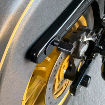 Blokk-Line Micro LED Blinker — Threaded M8 x 20, Black