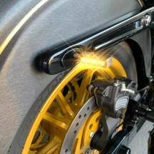 Blokk-Line Turn Signal — Threaded M8 x 20, Black