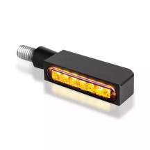 Blokk-Line Turn Signal — Threaded M8 x 20, Black