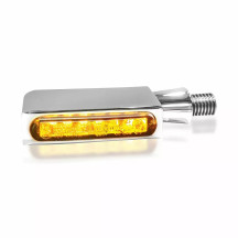 Blokk-Line Turn Signal — Threaded M8 x 20, Chrome