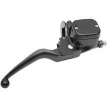 Front Brake Master Cylinder Assembly — 17.5 mm (11/16"), 25.4 mm (1"), Matte Black