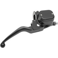 Front Brake Master Cylinder Assembly — 17.5 mm (11/16"), 25.4 mm (1"), Matte Black