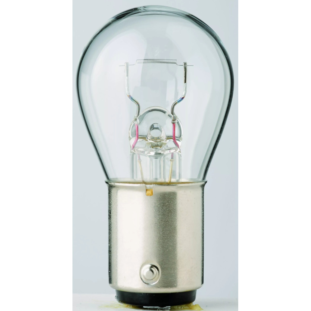 Filament Bulbs — 12V 21W, BA15d (B6, 1004), 10 Pack, White