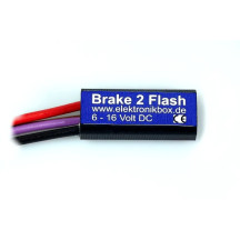 Brake 2 Flash Module — 6V, 16V, 5A, 20A, Black