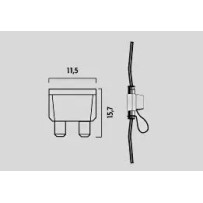 Plug-In Fuses — 10 A, Mini, 50 pack