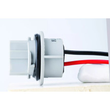 Glass Wedge Bulb Socket — W3X16Q