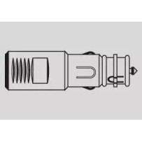 12V Cigarette Lighter Plug — Auto Aux Power Socket