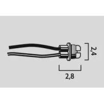 Halogen Bulb Sockets — PGJ19-1 (H8), PGJ19-2 (H11), PGJ19-5 (H9)
