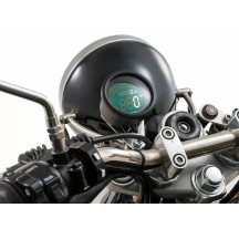 Speedometer — 0–99,999 km/mi, 12V, black