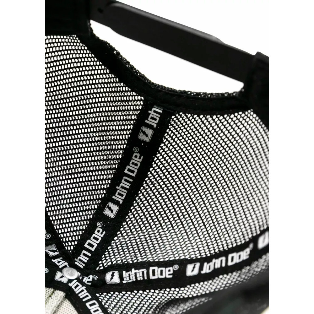 Gorra Camou 0/1 Trucker — Talla única, Negro/Camuflaje