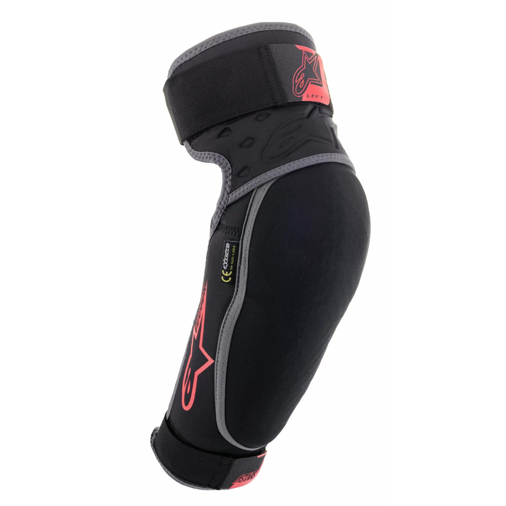 Vector Elbow Guard — L/XL, Black, Red