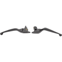 Wide Blade Lever Set — Brake & Clutch, Black matte