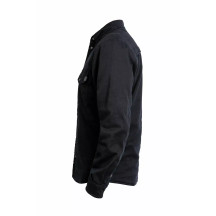 Motoshirt Jacket — Size 4XL, Chest 135 cm (53"), Sleeve 72 cm (28-3/8"), Black