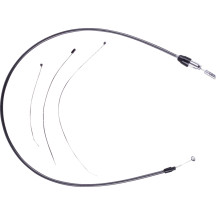 Black Pearl™ Quick Connect Upper Clutch Cable — 47 in overall, 59 mm travel, Black