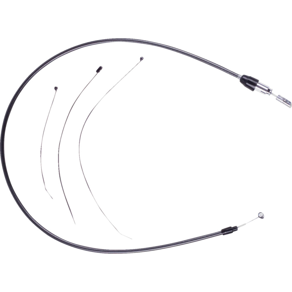 Black Pearl™ Quick Connect Upper Clutch Cable — 47 in overall, 59 mm travel, Black