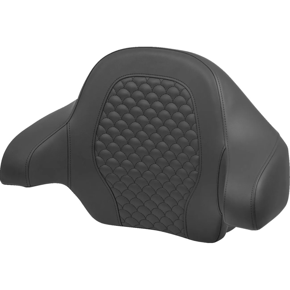 Tour Pak® Backrest Pad — Black, fits H-D Touring models with King Tour Paks
