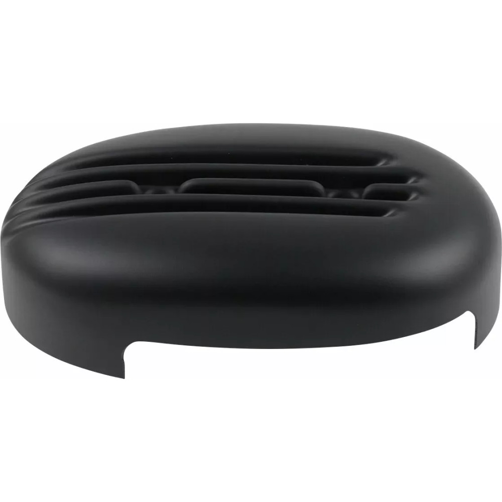 Air Filter Cover "FIN" — Black, HD-SPO007