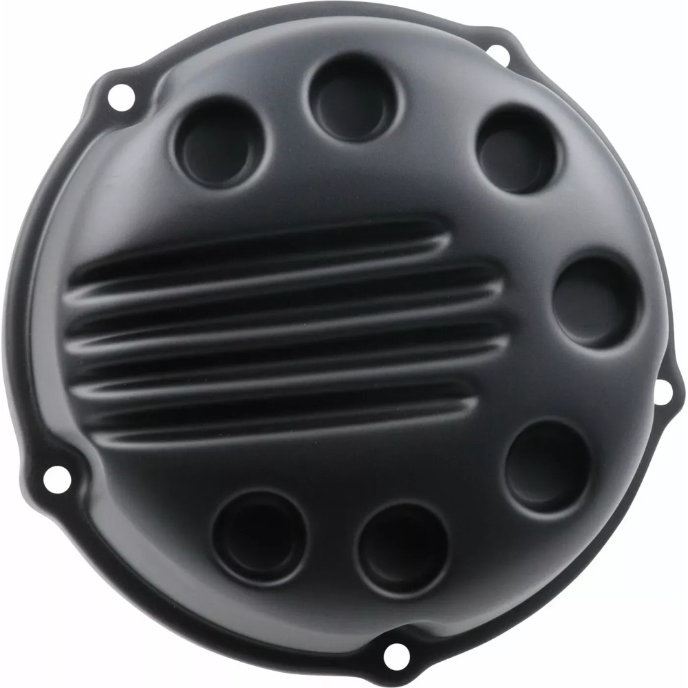 Air Filter Cover "Slotted" — Black