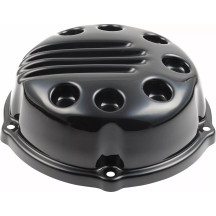 Air Filter Cover "Slotted" — Black