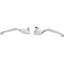 Wide Blade Lever Set — Chrome