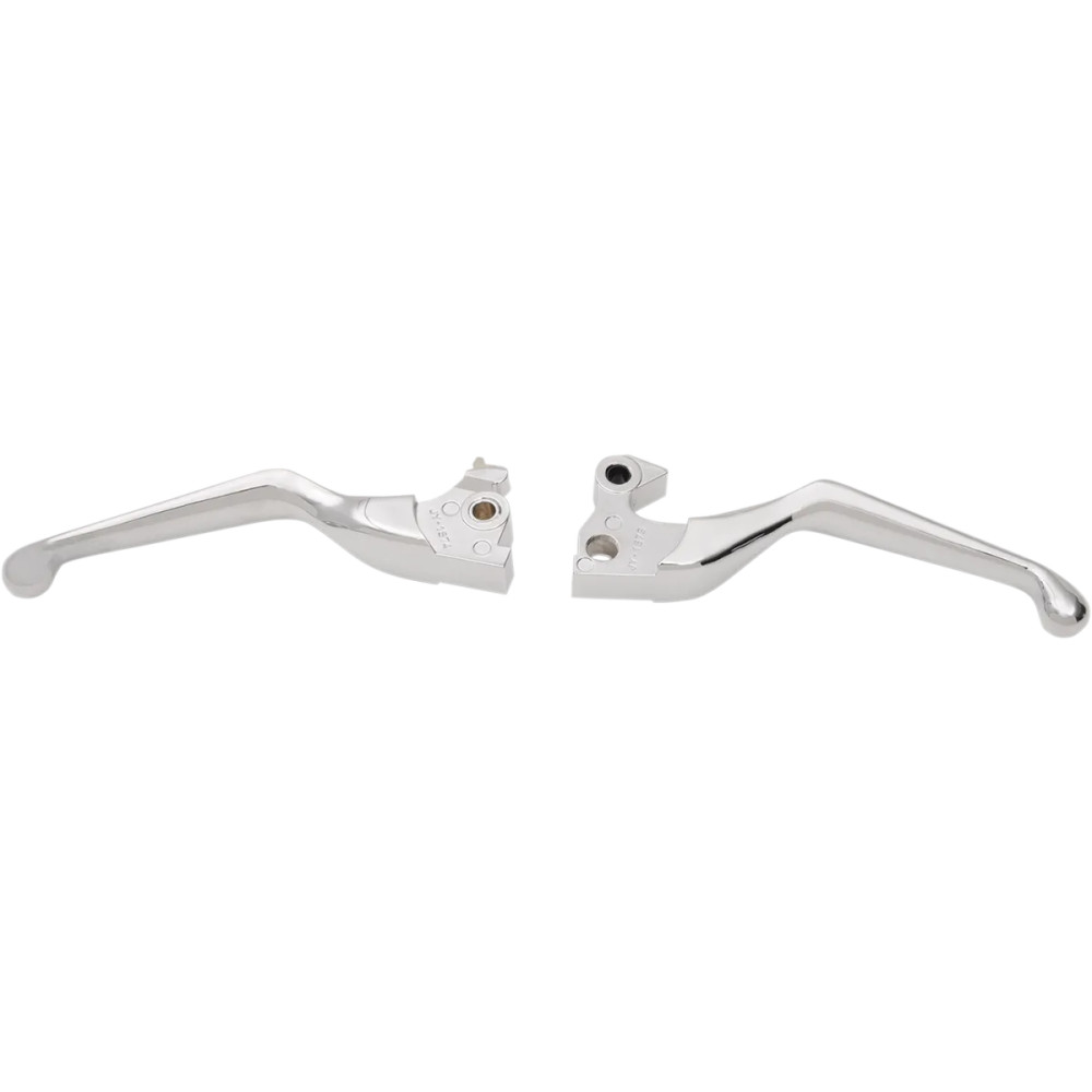 Wide Blade Lever Set — Chrome